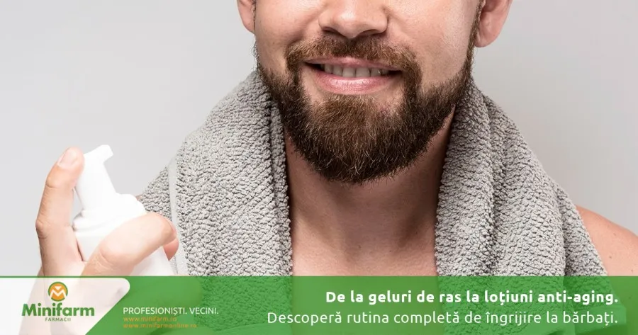 Cosmetice pentru bărbați: de la geluri de ras la loțiuni anti-aging