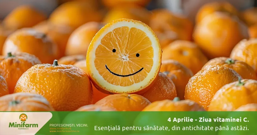 4 Aprilie - Ziua Vitaminei C – esențială pentru sănătate, din antichitate până astăzi