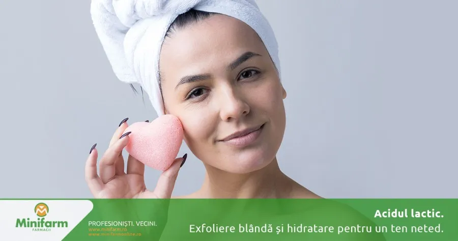 Acidul lactic: exfoliere blândă și hidratare pentru un ten neted și luminos