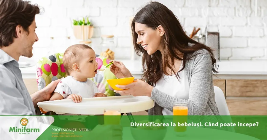 Alimentatie - diversificarea la bebelusi