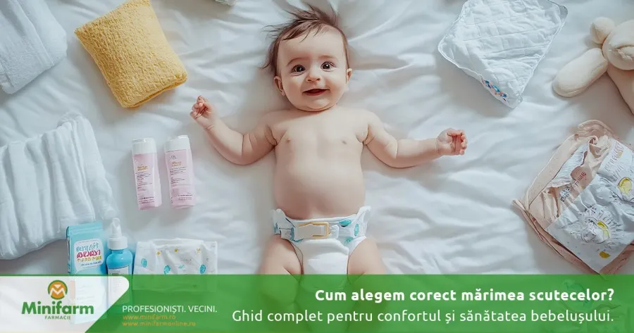 Cum alegem corect mărimea scutecelor? Ghid complet pentru confortul și sănătatea bebelușului