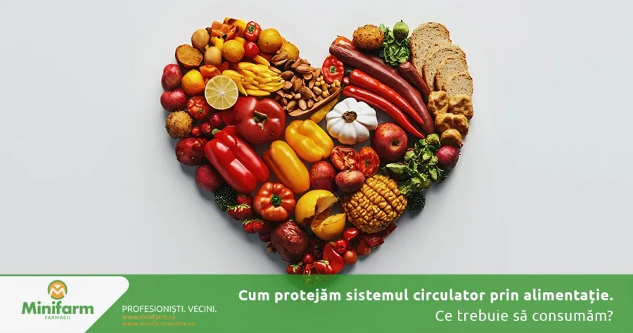 Cum protejam prin alimentatie sistemul circulator? Ce trebuie sa consumam daca suferim de afectiuni circulatorii?