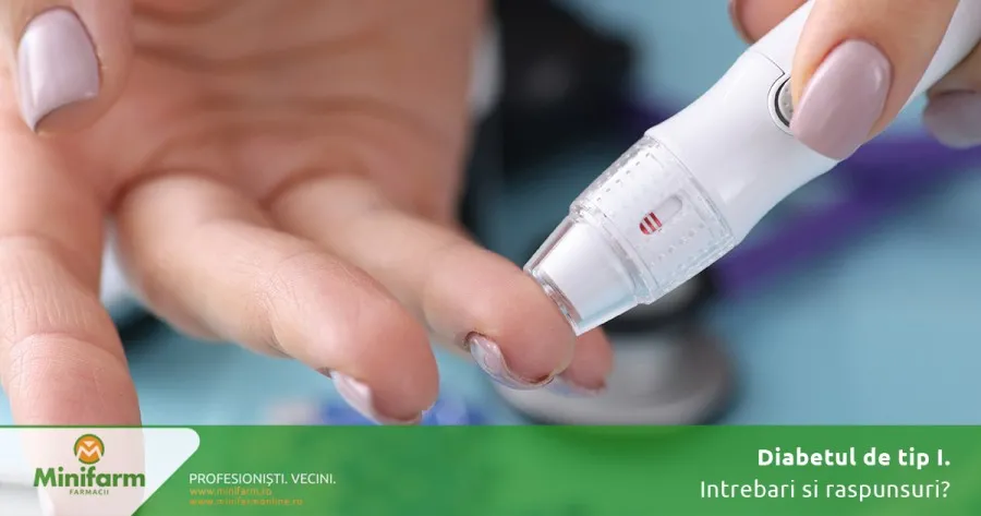 Diabetul zaharat de tip 1 – ce trebuie să știm