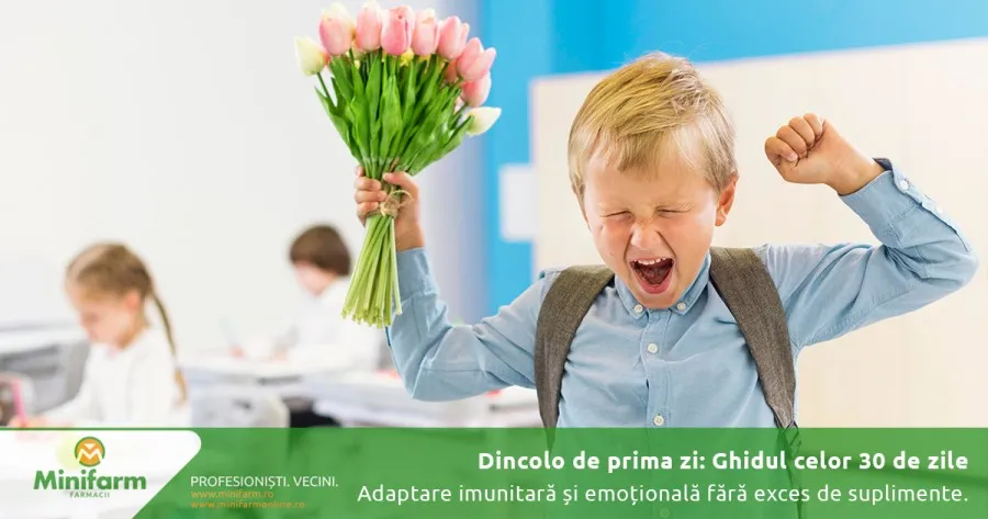 Dincolo de prima zi de grădiniță: Ghidul celor 30 de zile de adaptare imunitară și emoțională fără exces de suplimente