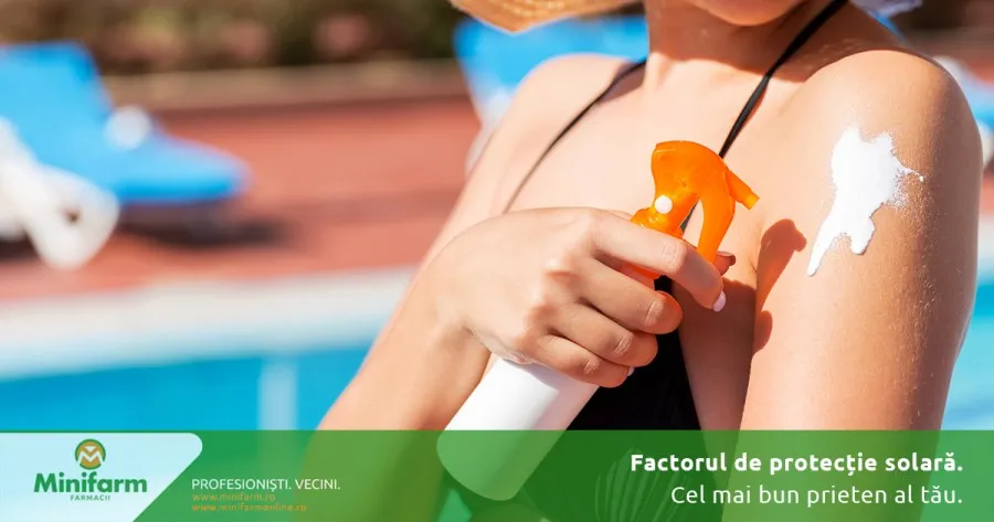 Factorul de protectie solara, cel mai bun prieten al pielii tale!