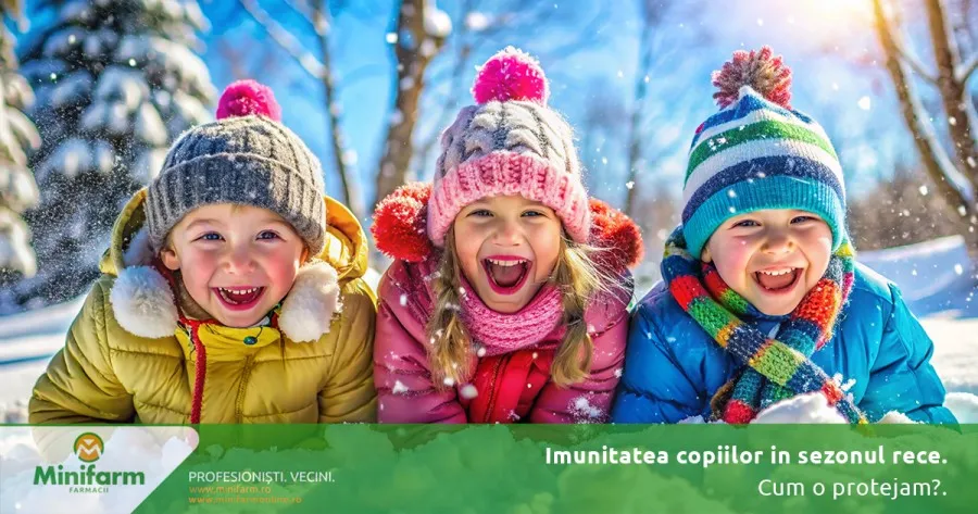 Imunitatea copiilor in sezonul rece - Cum o protejam?