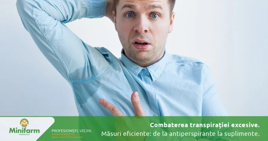 Măsuri eficiente pentru combaterea transpirației excesive: de la antiperspirante la suplimente