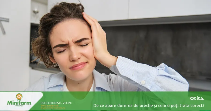 Otita: de ce apare durerea de ureche și cum o poți trata corect