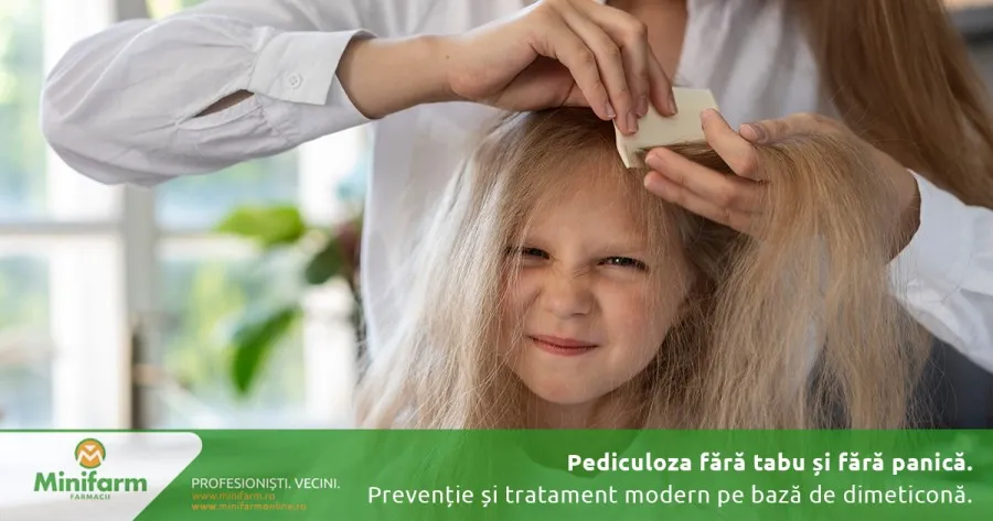 Pediculoza fără tabu și fără panică: Prevenție și tratament modern pe bază de dimeticonă