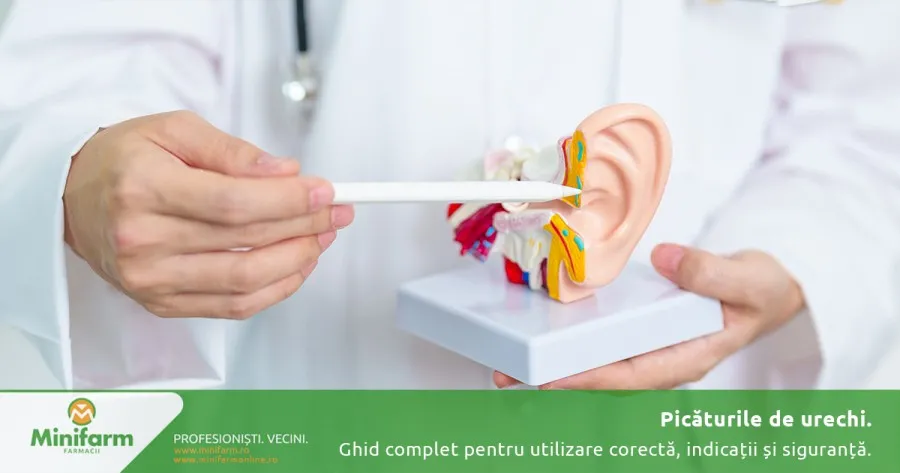 Picăturile de urechi: ghid complet pentru utilizare corectă, indicații și siguranță