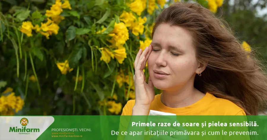 Primele raze de soare și pielea sensibilă: de ce apar iritațiile primăvara și cum le prevenim eficient