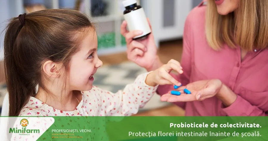 Probioticele de colectivitate: Protecția florei intestinale înainte de școală și legătura dintre digestie și imunitate