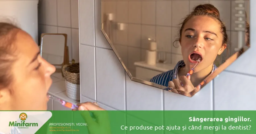 Sângerarea gingiilor nu se rezolvă doar schimbând pasta de dinți: ce produse pot ajuta și când mergi la dentist