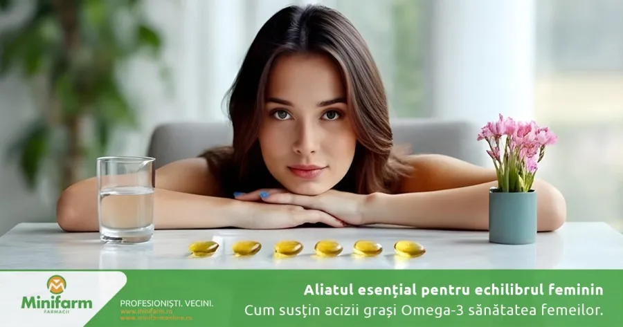 Un aliat esențial pentru echilibrul feminin: cum susțin acizii grași Omega-3 sănătatea femeilor în fiecare etapă a vieții