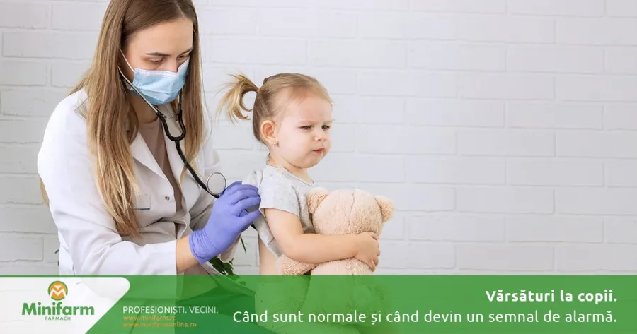 Vărsături la copii: când sunt normale și când devin un semnal de alarmă