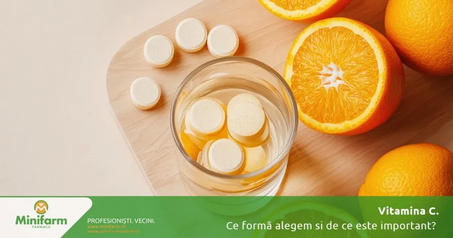 Vitamina C – ce formă alegem și de ce contează?