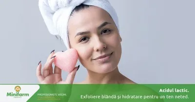 Acidul lactic: exfoliere blândă și hidratare pentru un ten neted și luminos