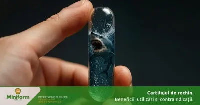 Cartilajul de rechin: beneficii, utilizări și contraindicații – ce trebuie să știi înainte de administrare
