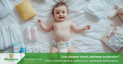 Cum alegem corect mărimea scutecelor? Ghid complet pentru confortul și sănătatea bebelușului