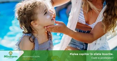 Cum protejezi pielea copiilor în zilele însorite