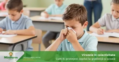 Cum să previi virozele la copii în colectivitate