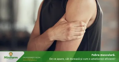 Febra musculară explicată simplu: de ce apare, cât durează și cum o ameliorezi eficient