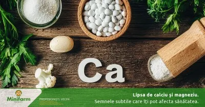 Lipsa de calciu și magneziu: semnele subtile care îți pot afecta sănătatea și cum le corectezi eficient