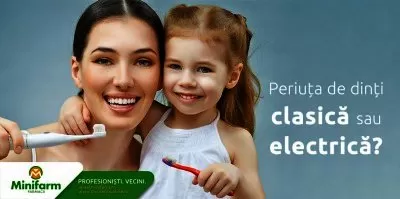 Periuta de dinti clasica versus periuta electrica: avantajele si dezavantajele fiecarui model