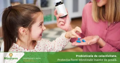 Probioticele de colectivitate: Protecția florei intestinale înainte de școală și legătura dintre digestie și imunitate