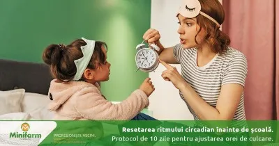 Resetarea ritmului circadian înainte de școală: Protocolul de 10 zile pentru ajustarea treptată a orei de culcare