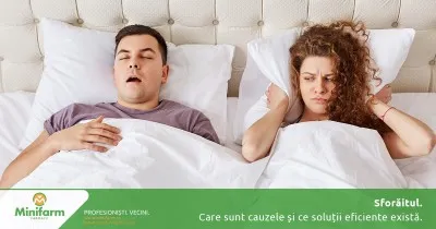 Sforăitul: de ce apare și cum îl poți reduce pentru un somn liniștit și sănătos