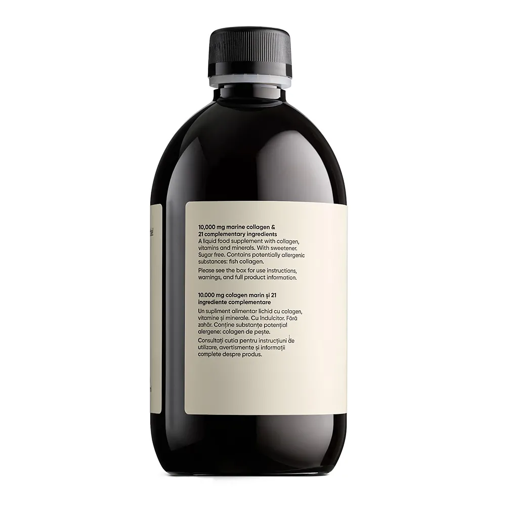 Supliment alimentar Colagen Marin Lichid Hidrolizat, 21 Collagen 10000mg, 480ml