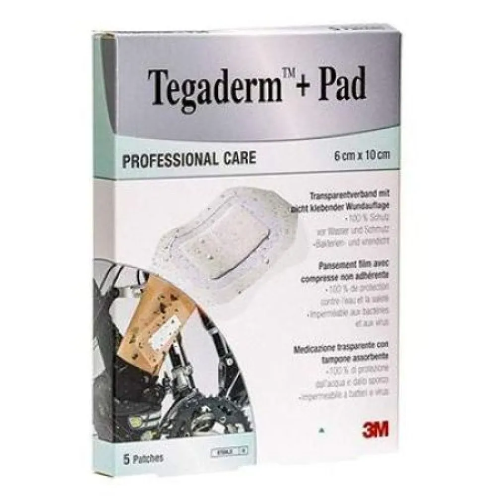 3M Tegaderm + Pad 6 cm x 10 cm x 5