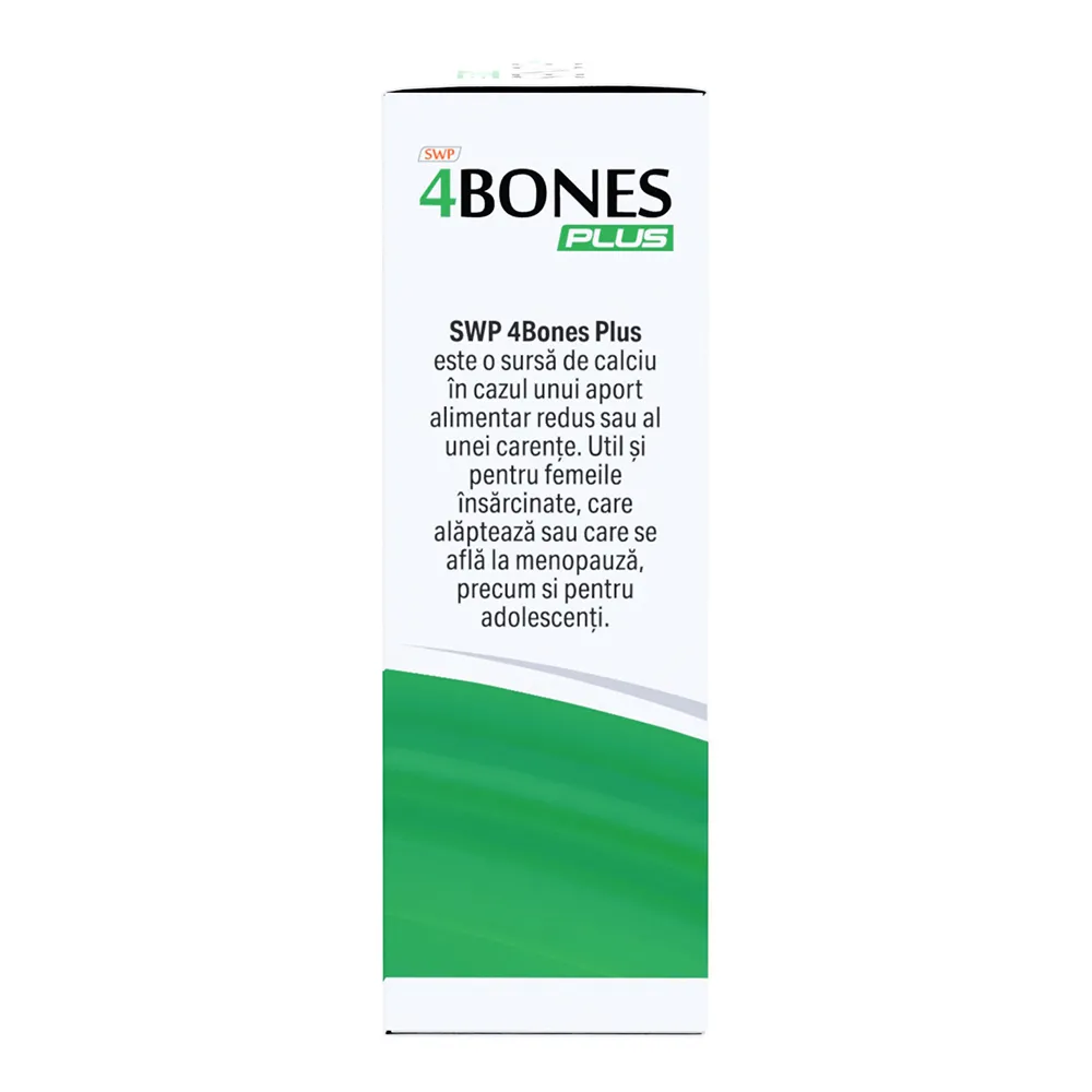 4 Bones Plus, 30 comprimate, Sun Wave Pharma