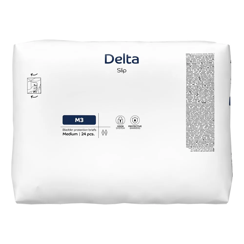 Scutece Adulti Delta Slip M, 24 buc, Abena