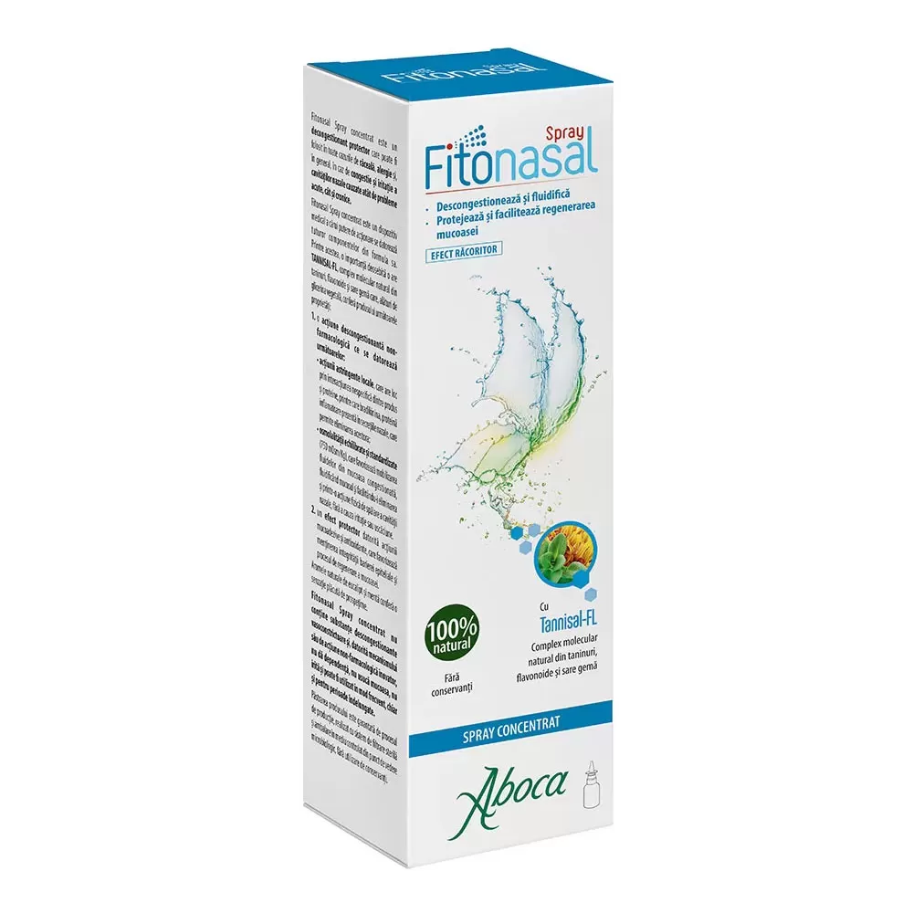 Fitonasal spray nazal, 30 ml, Aboca