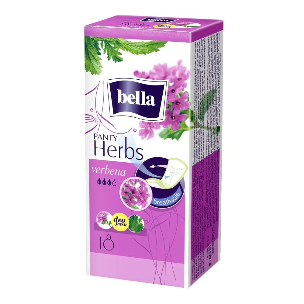 Absorbante Bella Panty Herbs Panty Verbina, 18 bucati
