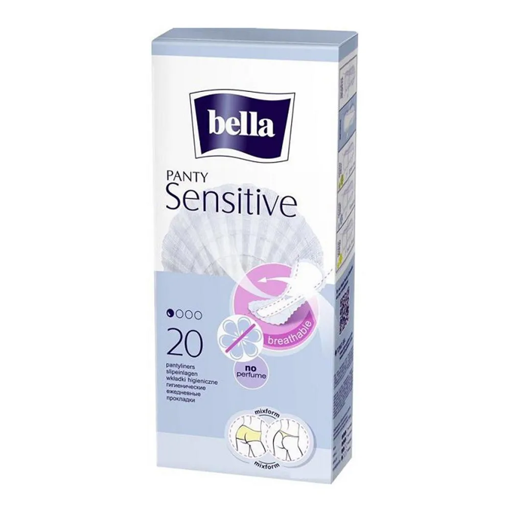 Absorbante zilnice Panty Sensitive, 20 bucati, Bella