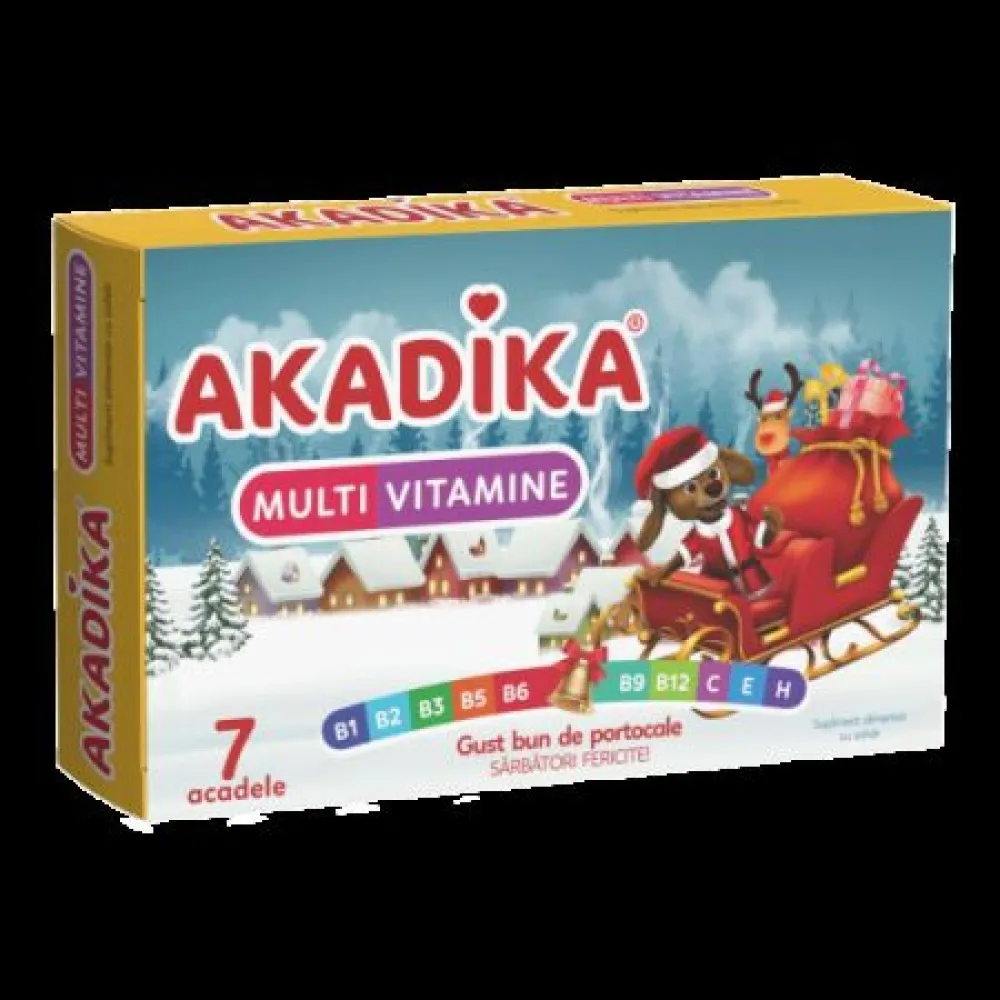 Acadele Multivitamine Akadika, 7 acadele, Fiterman Pharma