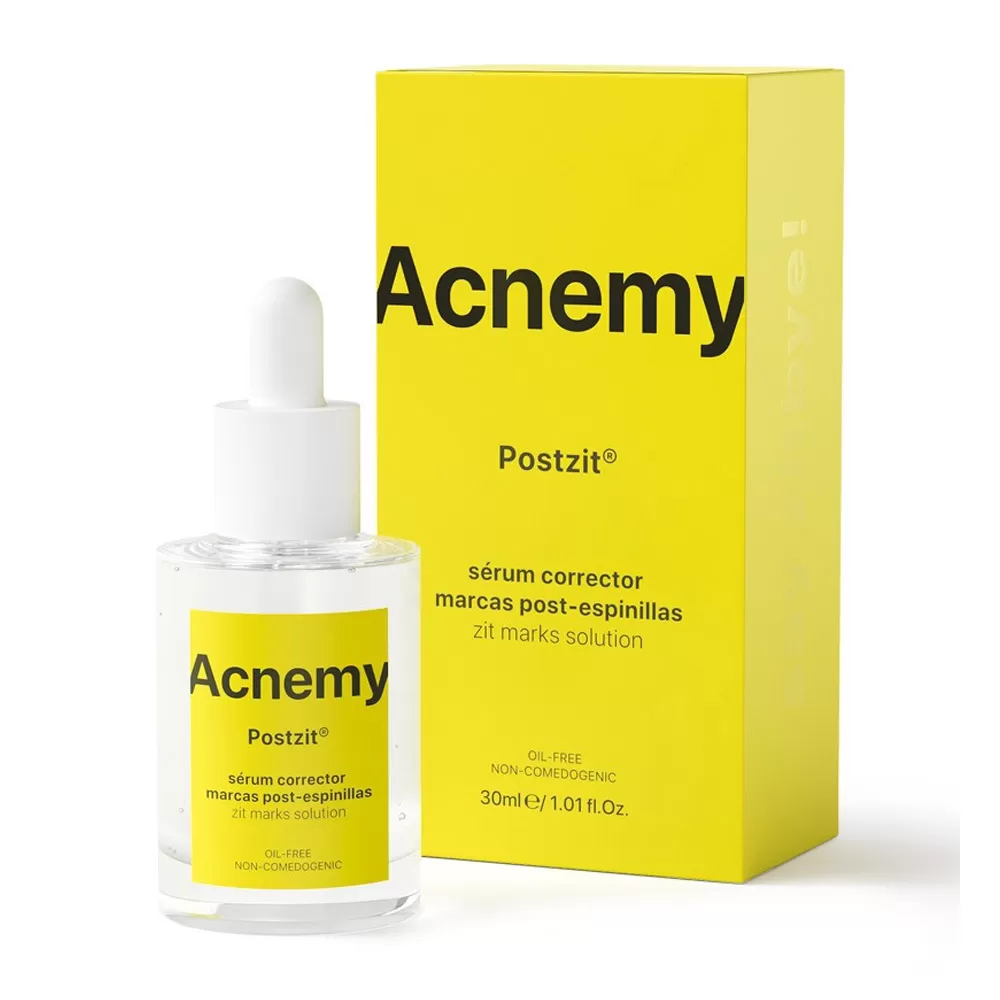 Serum pentru semne post-acneice cu AHA si BHA Postzit, 30ml, Acnemy