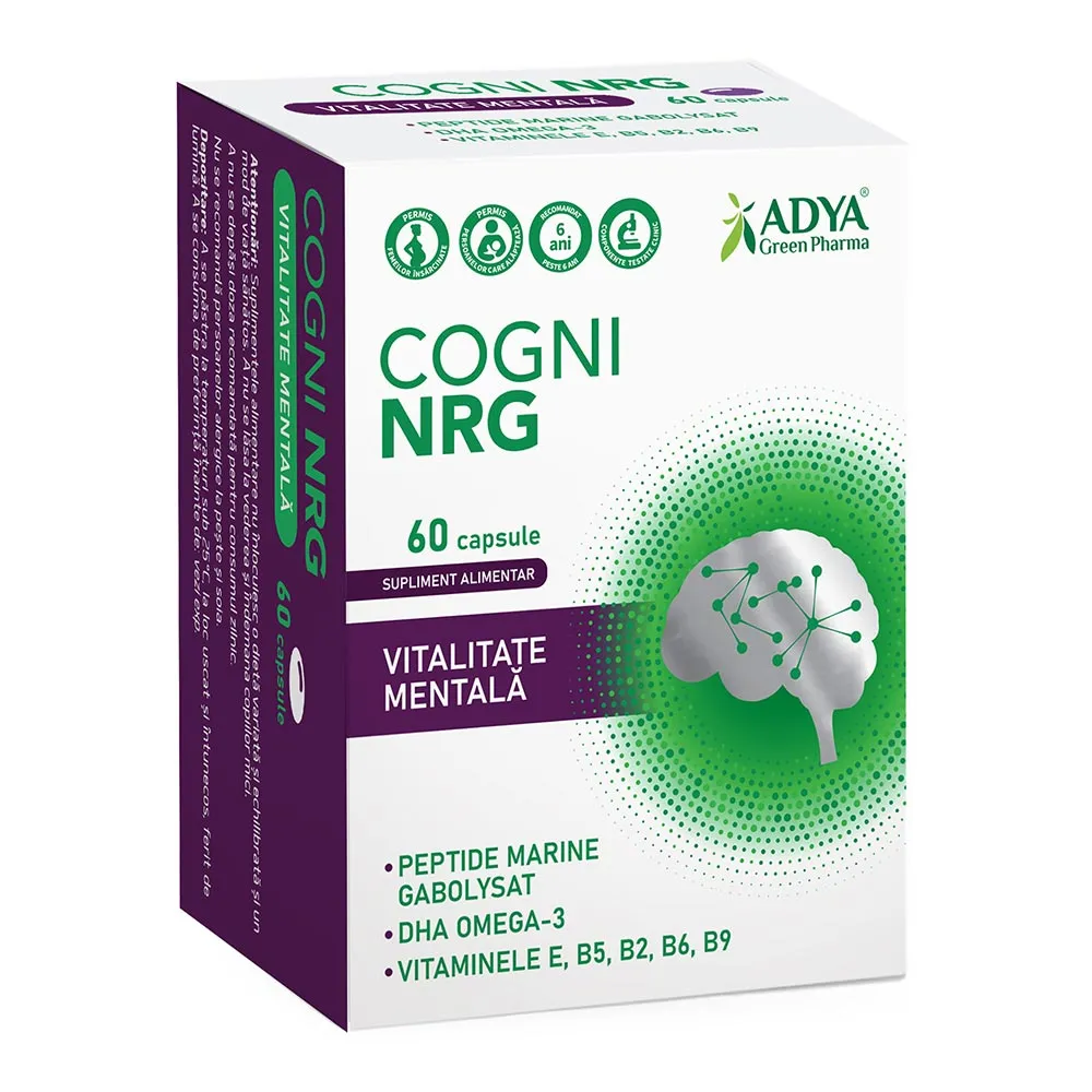 Cogni NRG, 60 capsule, Adya
