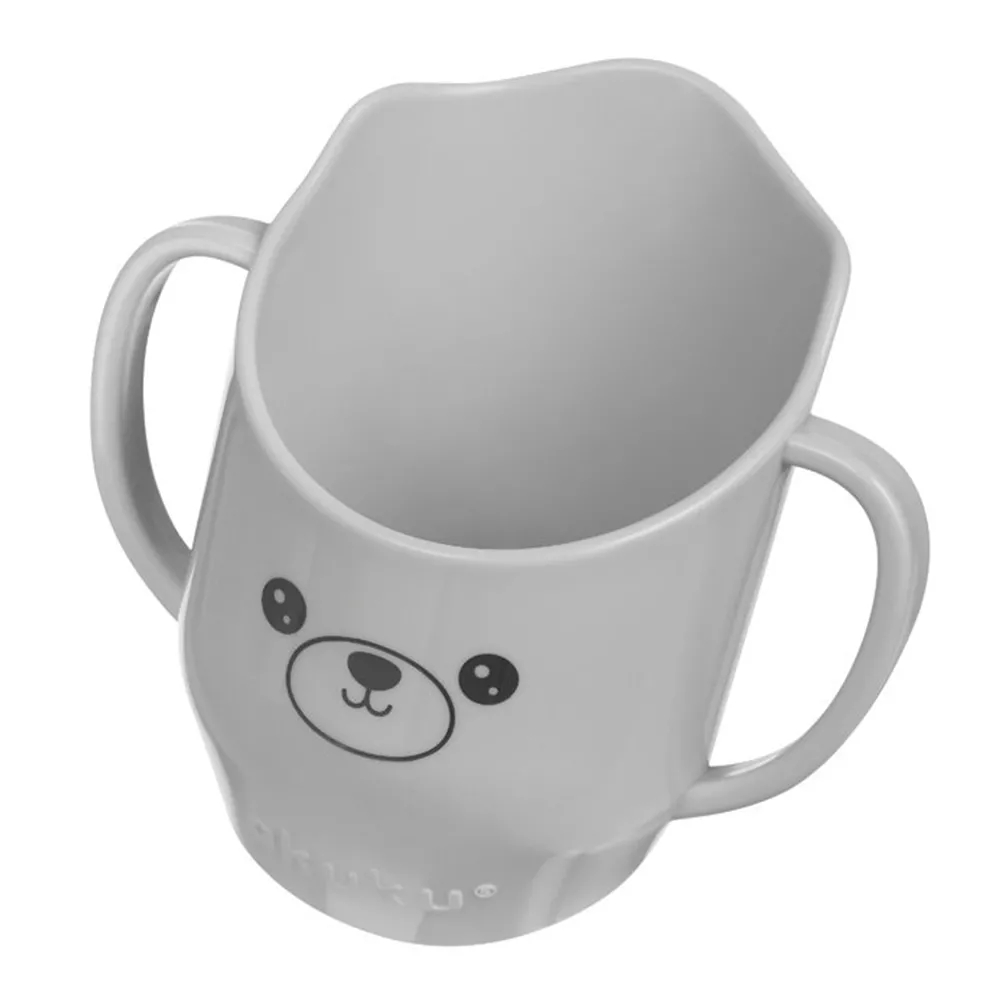 Cană Deschisă Inteligentă cu Mânere A0695, Gri, 150 ml, Akuku
