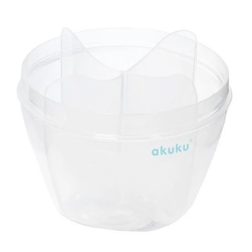 Dozator Lapte Praf 260 ml cu 4 Compartimente A0461, Albastru, Akuku