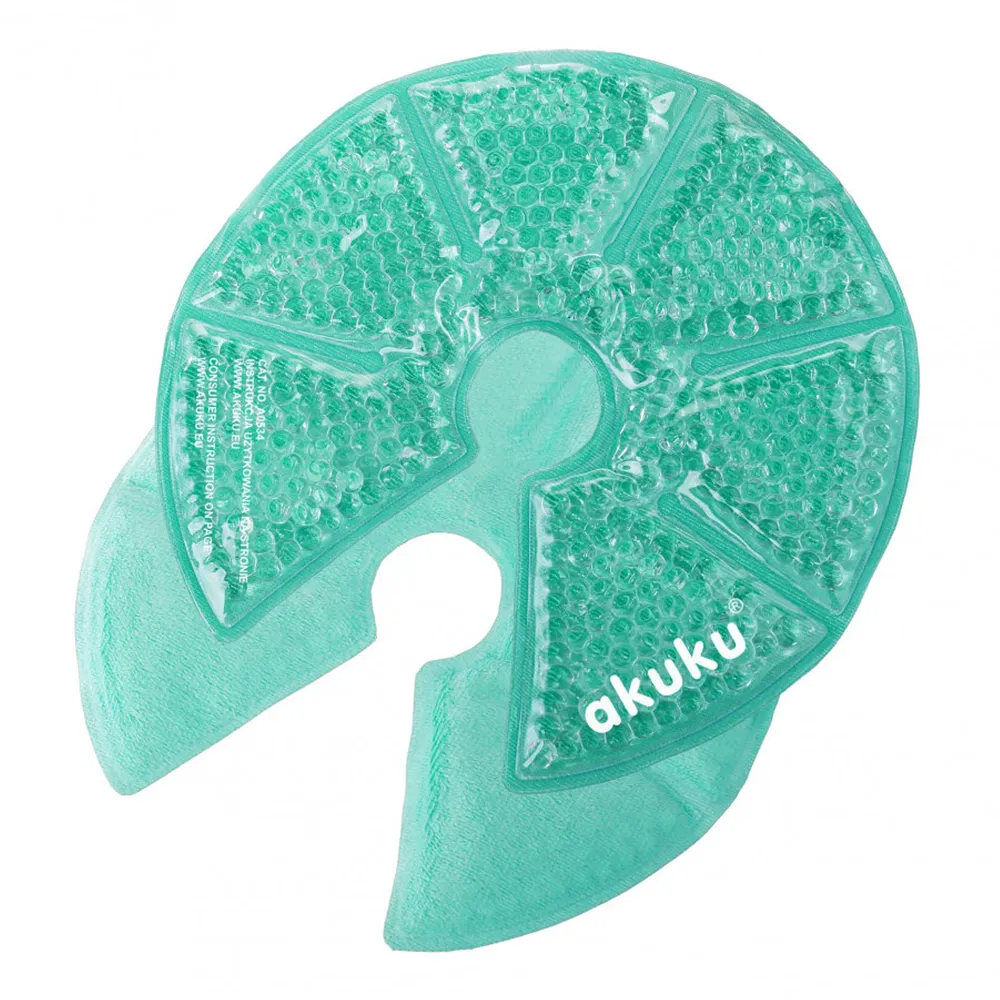 Set 2 Comprese cu Gel pentru Sâni, Utilizare la Rece/Cald A0534, Akuku