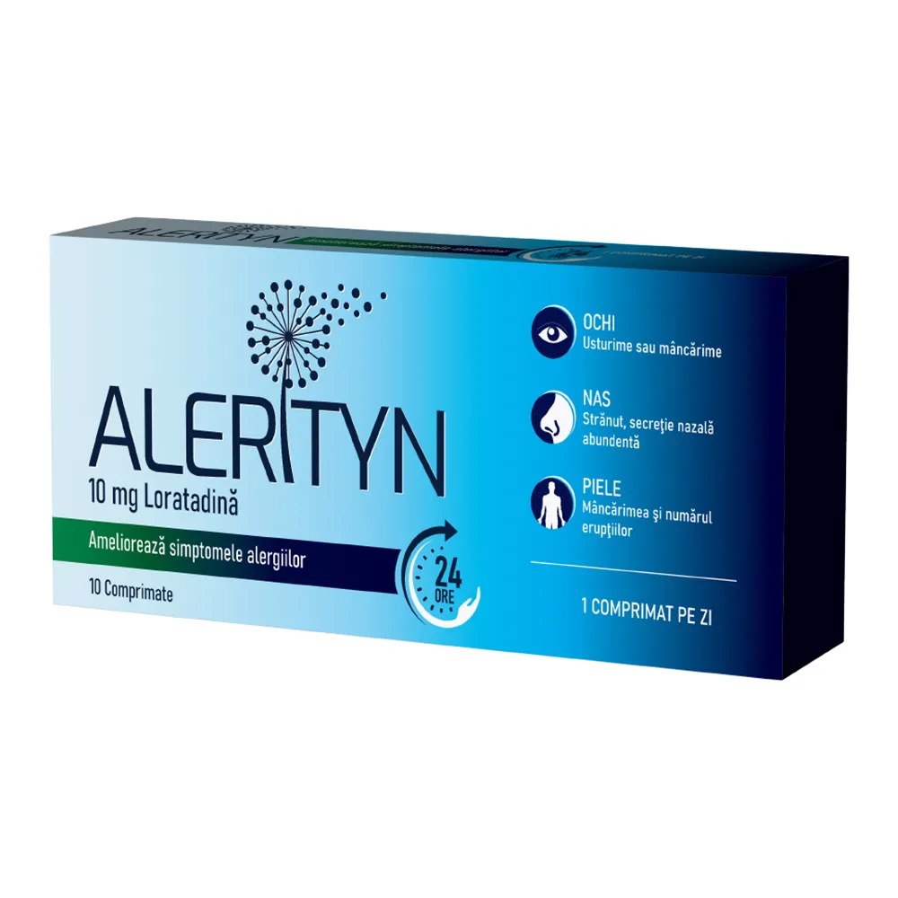 Alerityn, 10 mg, 10 comprimate, Biofarm