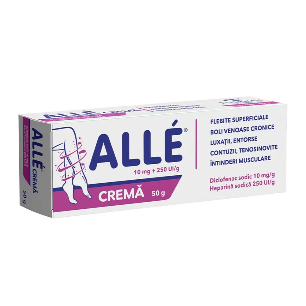 Alle crema 10mg+250ui/g, 50g, Fiterman