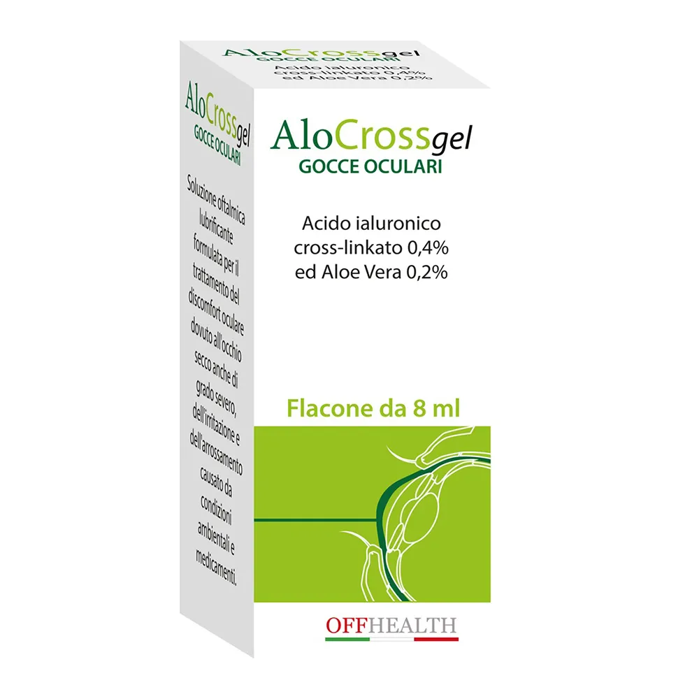 Gel Picaturi Oftalmice AloCross, 8ml, Off Health