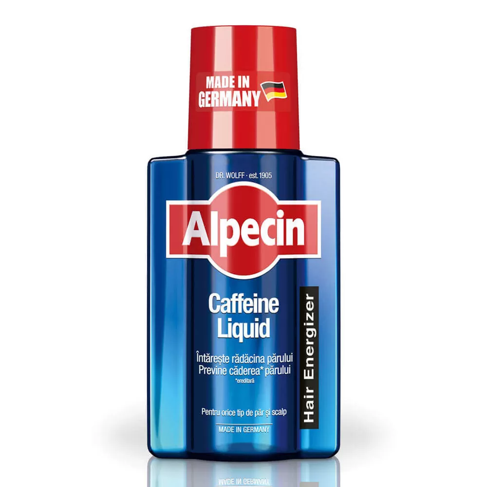 Lotiune energizanta pentru par Alpecin Caffeine Liquid, 200 ml, Dr. Kurt Wolff