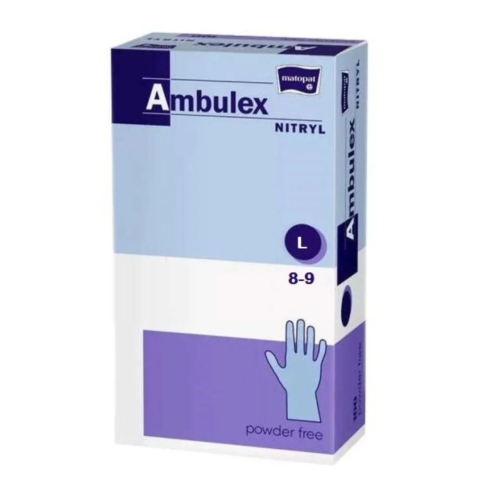 Ambulex Manusi Examinare Nitril Violet Nepudrate L x 100 - TZMO