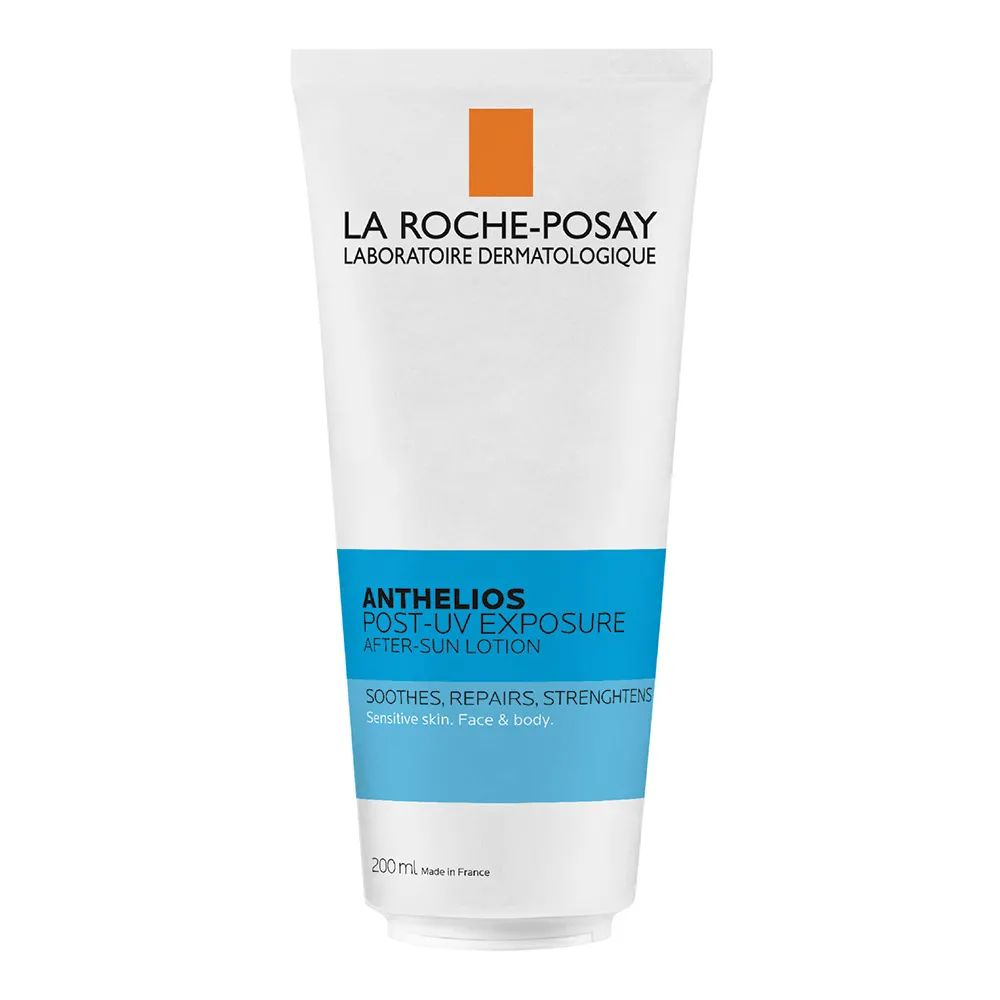 Anthelios POST-UV Exposure – Loțiune după expunerea la soare pentru față și corp ce calmează, repară și reîntărește pielea sensibilă, 200ml, La Roche-Posay